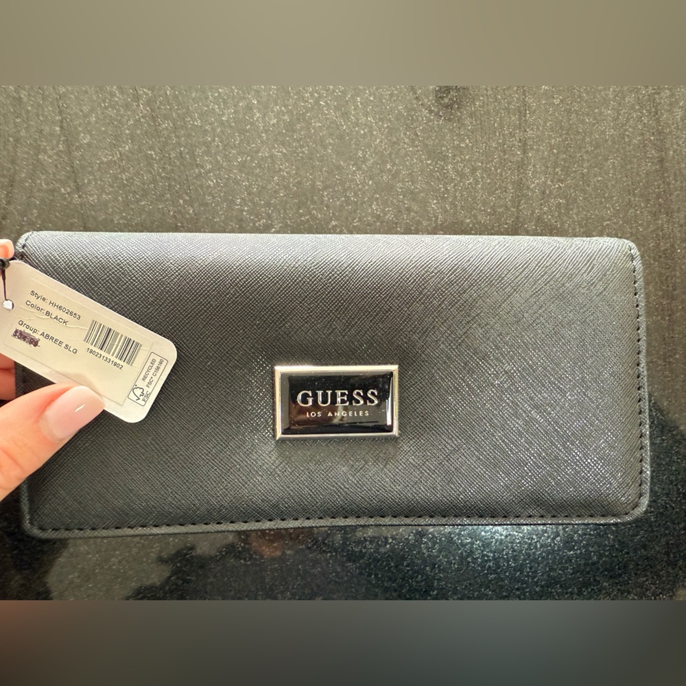 Guess Black Leather Wallet
